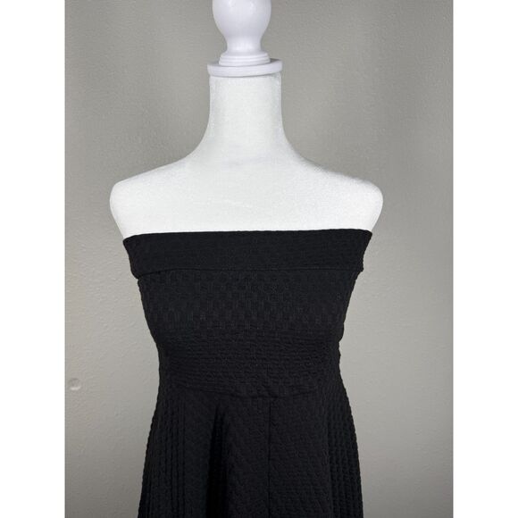 NWT Urban Outfitters Womens Black Strapless Dress Sz S Skater LBD Grunge - Picture 3 of 10